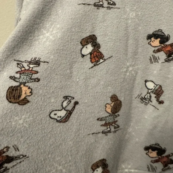 AE American Eagle lounge peanuts snoopy sweater - Picture 7 of 9